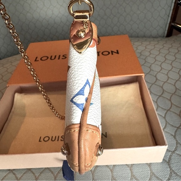 VINTAGE LOUIS VUITTON Murakami White Multicolor Monogram Milla PM Pochette GHW - Picture 6 of 16